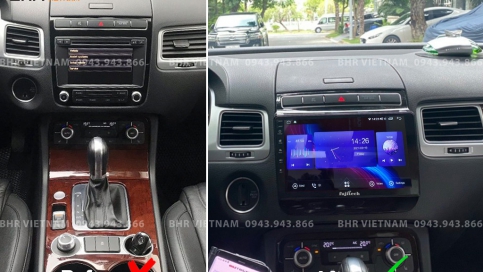 Màn hình DVD Android xe Volkswagen Touareg 2011 - 2017 | Fujitech 